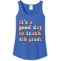 Its A Good Day To Teach 4th Grade Fourth Grade Teacher Ladies Essential Tank