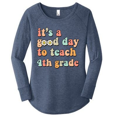 Its A Good Day To Teach 4th Grade Fourth Grade Teacher Women's Perfect Tri Tunic Long Sleeve Shirt