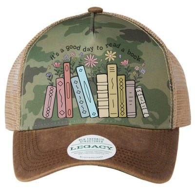 Its A Good Day To Read A Book Legacy Tie Dye Trucker Hat