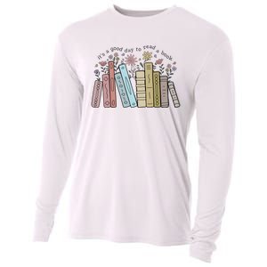 Its A Good Day To Read A Book Cooling Performance Long Sleeve Crew