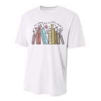 Its A Good Day To Read A Book Performance Sprint T-Shirt