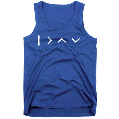 I Am Greater Than My Highs And Lows Type One Diabetes Power Great Gift Tank Top