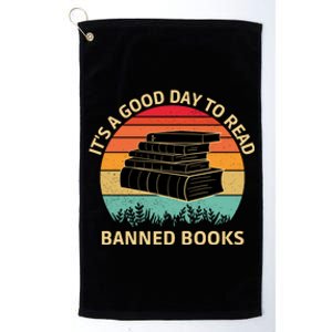 It's A Good Day To Read Banned Books Platinum Collection Golf Towel