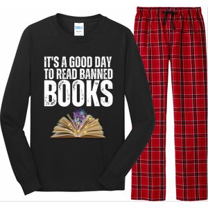 It's A Good Day To Read Banned Books Long Sleeve Pajama Set