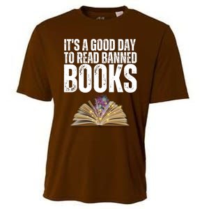 It's A Good Day To Read Banned Books Cooling Performance Crew T-Shirt