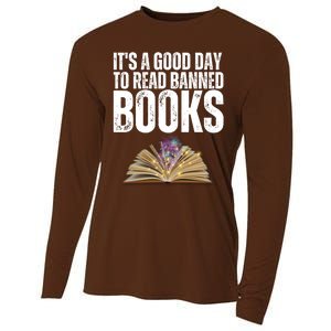 It's A Good Day To Read Banned Books Cooling Performance Long Sleeve Crew