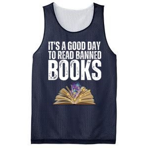 It's A Good Day To Read Banned Books Mesh Reversible Basketball Jersey Tank