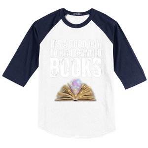 It's A Good Day To Read Banned Books Baseball Sleeve Shirt