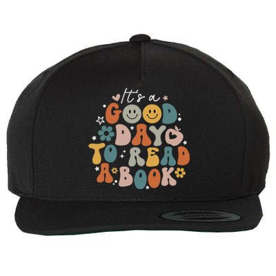 It’s A Good Day To Read A Book Lovers Library Reading Women Wool Snapback Cap