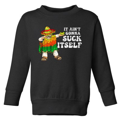 It Aint Gonna Suck Itself Funny 5 Cinco De Mayo Toddler Sweatshirt