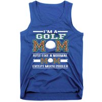 I'm A Golf Mom Funny Cool Mom Leopard For Mothers Day Great Gift Tank Top