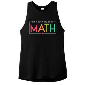 Its A Good Day To Do Math Test Day Testing Math Teachers Ladies PosiCharge Tri-Blend Wicking Tank