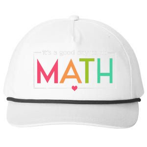 Its A Good Day To Do Math Test Day Testing Math Teachers Snapback Five-Panel Rope Hat