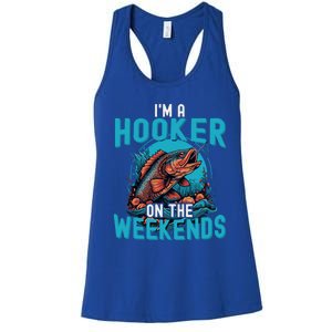 IM A Hooker On The Weekend Meaningful Gift Women's Racerback Tank