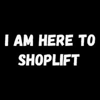I Am Here To Shoplift Funny Meme Offensive Wool Snapback Cap