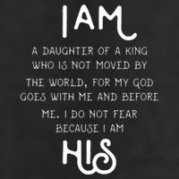 I Am His A Daughter Of A King Quote Adult Drive Performance Visor