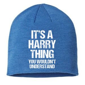 ItS A Harry Thing (You WouldnT Understand) Fun Name Harry Funny Gift Sustainable Beanie