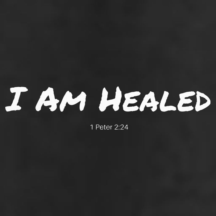 I Am Healed Christian Cool Comfort Performance Bucket Hat