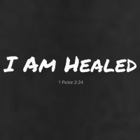 I Am Healed Christian 25L Jumbo Tote