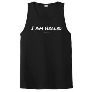 I Am Healed Christian PosiCharge Competitor Tank