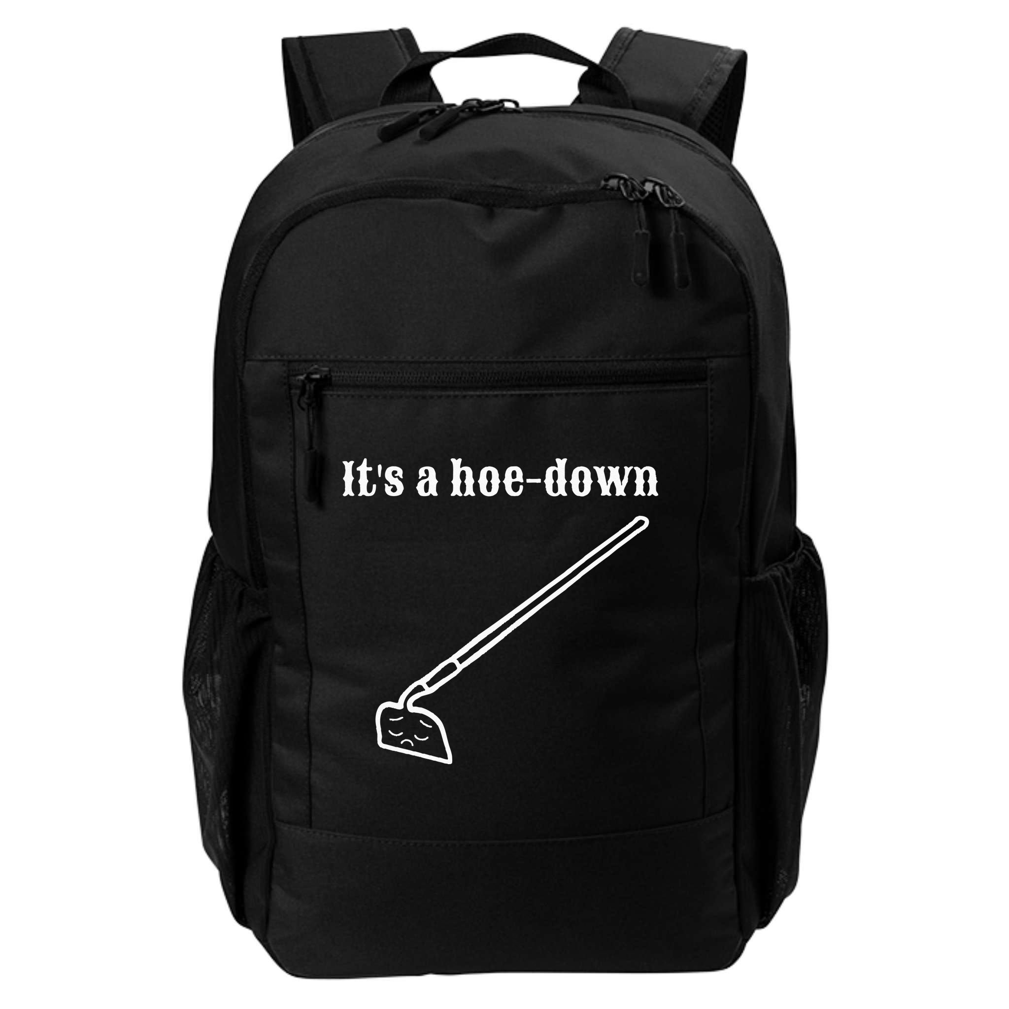 It's A HoeDown Funny Garden Saying Gardener Gardening Backpack