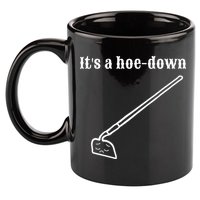 It's A HoeDown Funny Garden Saying Gardener Gardening 11oz C Handle Ceramic Mug