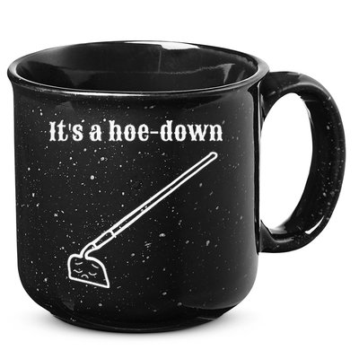 It's A HoeDown Funny Garden Saying Gardener Gardening 15oz Campfire Ceramic Mug