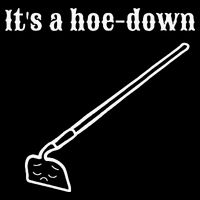 It's A HoeDown Funny Garden Saying Gardener Gardening Crop Top