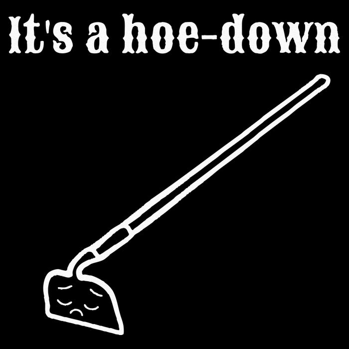 It's A HoeDown Funny Garden Saying Gardener Gardening Crop Top