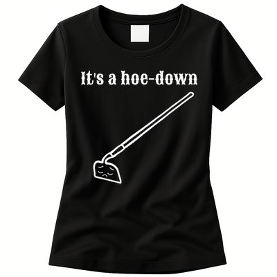 It's A HoeDown Funny Garden Saying Gardener Gardening Womens T-Shirt