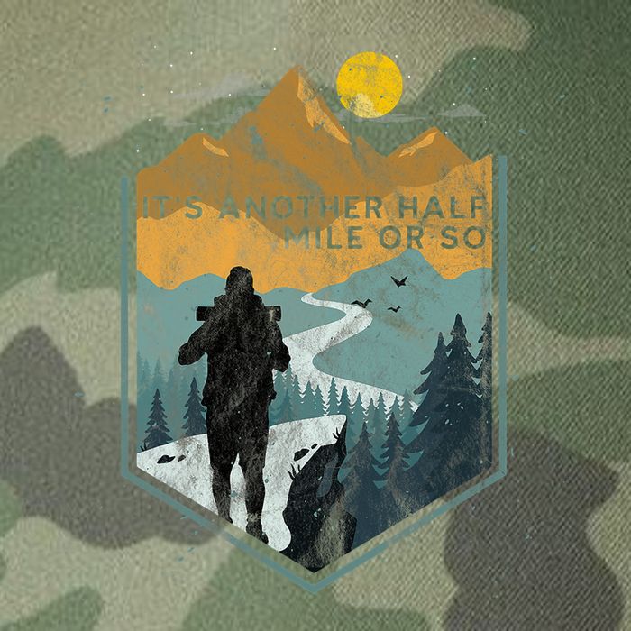 Its Another Half Mile Or So Mountain Hiking Legacy Tie Dye Trucker Hat