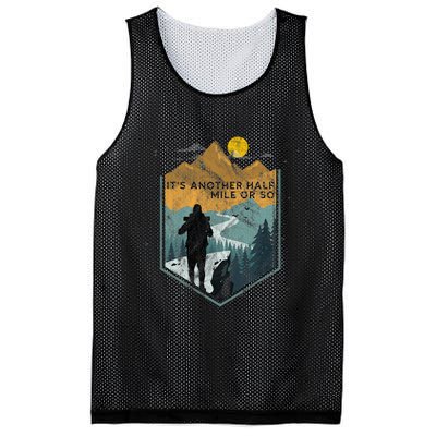 Its Another Half Mile Or So Mountain Hiking Mesh Reversible Basketball Jersey Tank