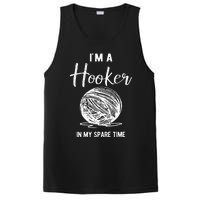 IM A Hooker In My Spare Time Funny Crocheting PosiCharge Competitor Tank