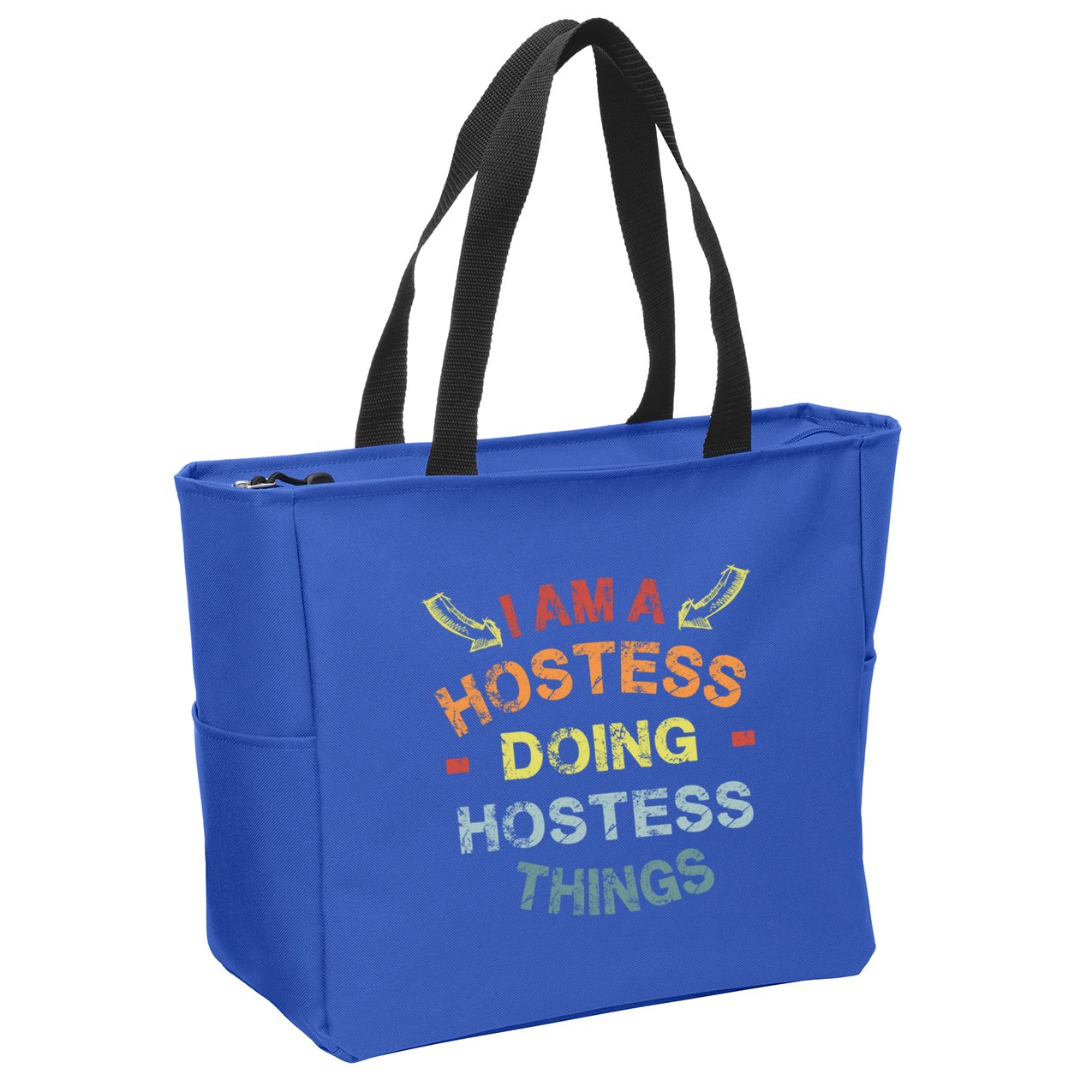 Im A Hostess Doing Hostess Things Cool Funny Christmas Gift Meaningful Gift Zip Tote Bag