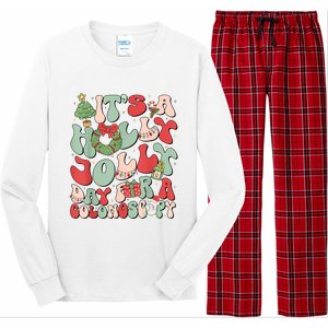 Its A Holly Xmas Day For A Colonoscopyits A Holly Xmas Long Sleeve Pajama Set