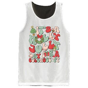 Its A Holly Xmas Day For A Colonoscopyits A Holly Xmas Mesh Reversible Basketball Jersey Tank