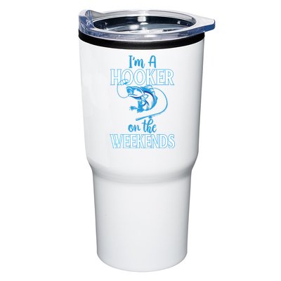 I'm A Hooker On The Weekends Fishing Fish Lover Tumbler