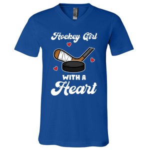 IM A Hockey Hockey Stick Gift V-Neck T-Shirt