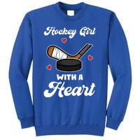 IM A Hockey Hockey Stick Gift Tall Sweatshirt