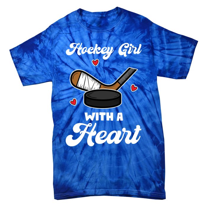 IM A Hockey Hockey Stick Gift Tie-Dye T-Shirt