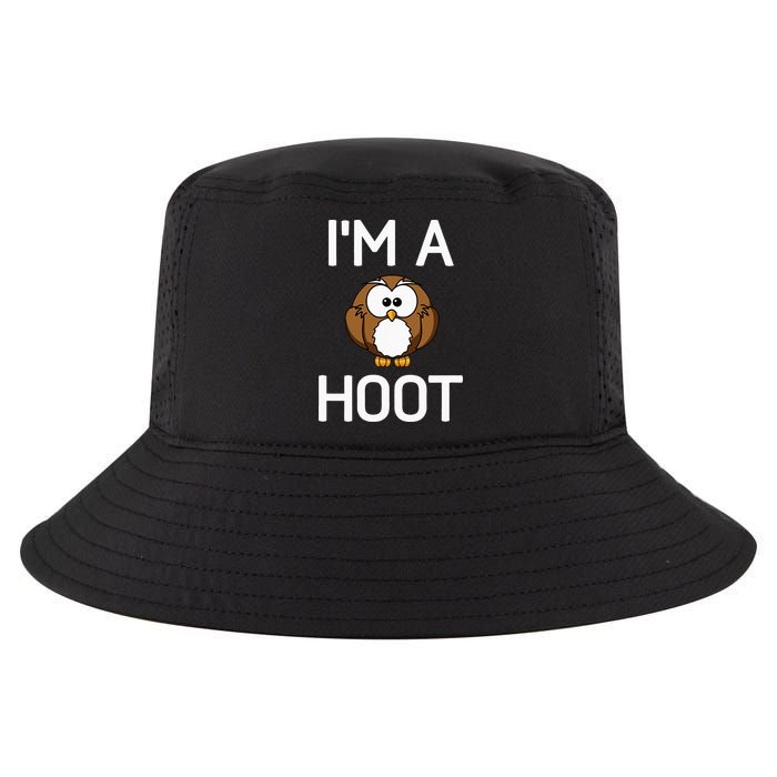 Im A Hoot Owl Pun Funny Jokes Sarcastic Sayings. Cool Comfort Performance Bucket Hat