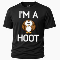 Im A Hoot Owl Pun Funny Jokes Sarcastic Sayings. Cooling Performance Crew T-Shirt