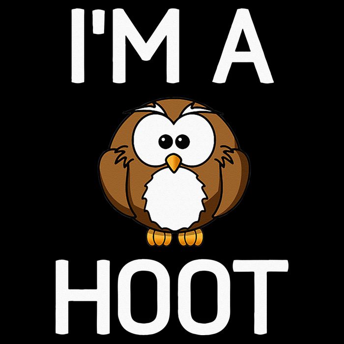 Im A Hoot Owl Pun Funny Jokes Sarcastic Sayings. Impact Tech Backpack