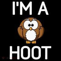 Im A Hoot Owl Pun Funny Jokes Sarcastic Sayings. Baby Bodysuit