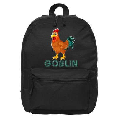 Inappropriate Adult Humor Goblin Mode Innuendo 16 in Basic Backpack