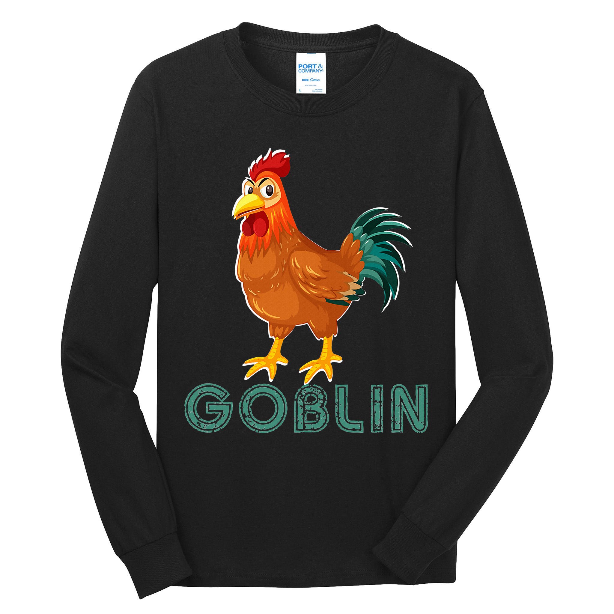 Inappropriate Adult Humor Goblin Mode Innuendo Tall Long Sleeve T-Shirt