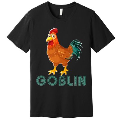 Inappropriate Adult Humor Goblin Mode Innuendo Premium T-Shirt