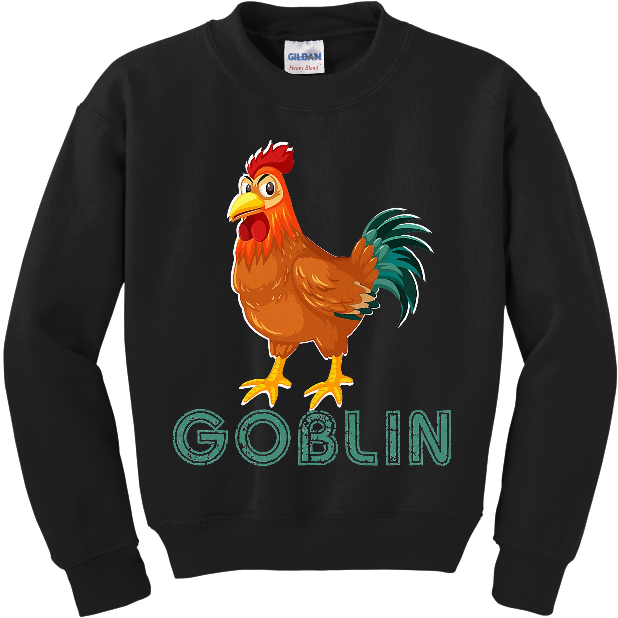 Inappropriate Adult Humor Goblin Mode Innuendo Kids Sweatshirt