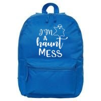 I'm A Haunt Mess Halloween Halloween Hallowen Mom Gift 16 in Basic Backpack