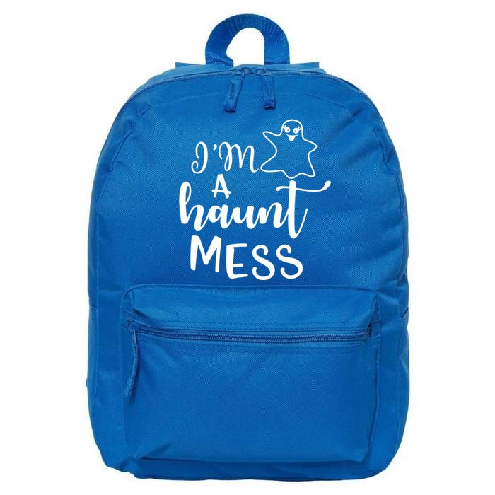 I'm A Haunt Mess Halloween Halloween Hallowen Mom Gift 16 in Basic Backpack